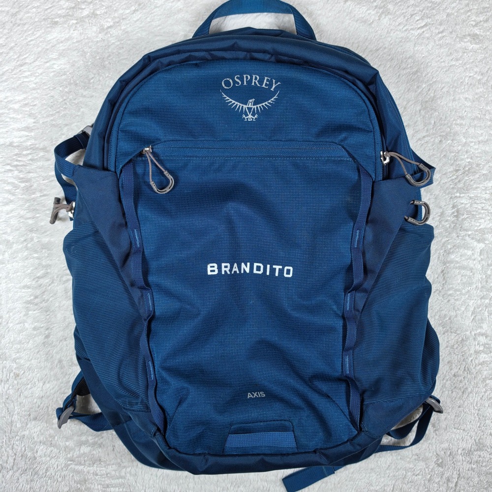 Osprey Axis Backpack Unisex O/S Blue Laptop Sleeve Hiking Travel F22TBS03